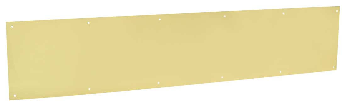 Polished Brass Kick Plate Q1570