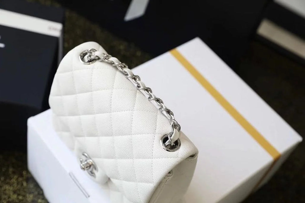 White Mini Flap Bag Q415494