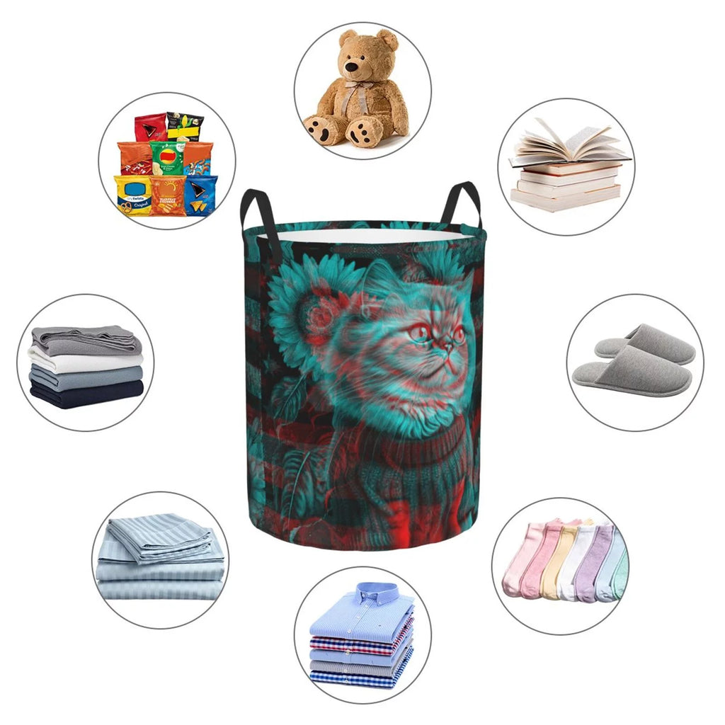 Collapsible 62L Laundry Basket S22278