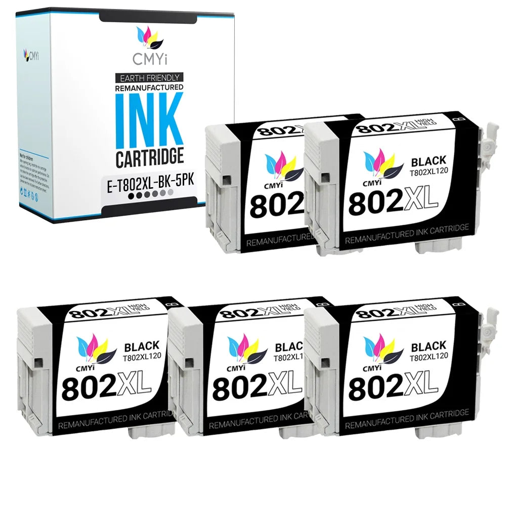 Ink Cartridge Replacement 5-pack Black E7545