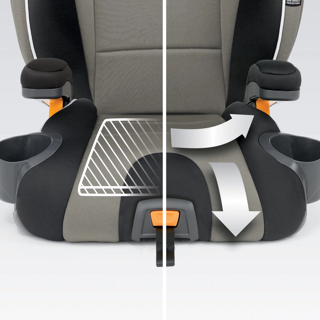 2-in-1 Belt Positioning Booster Car Seat K17923