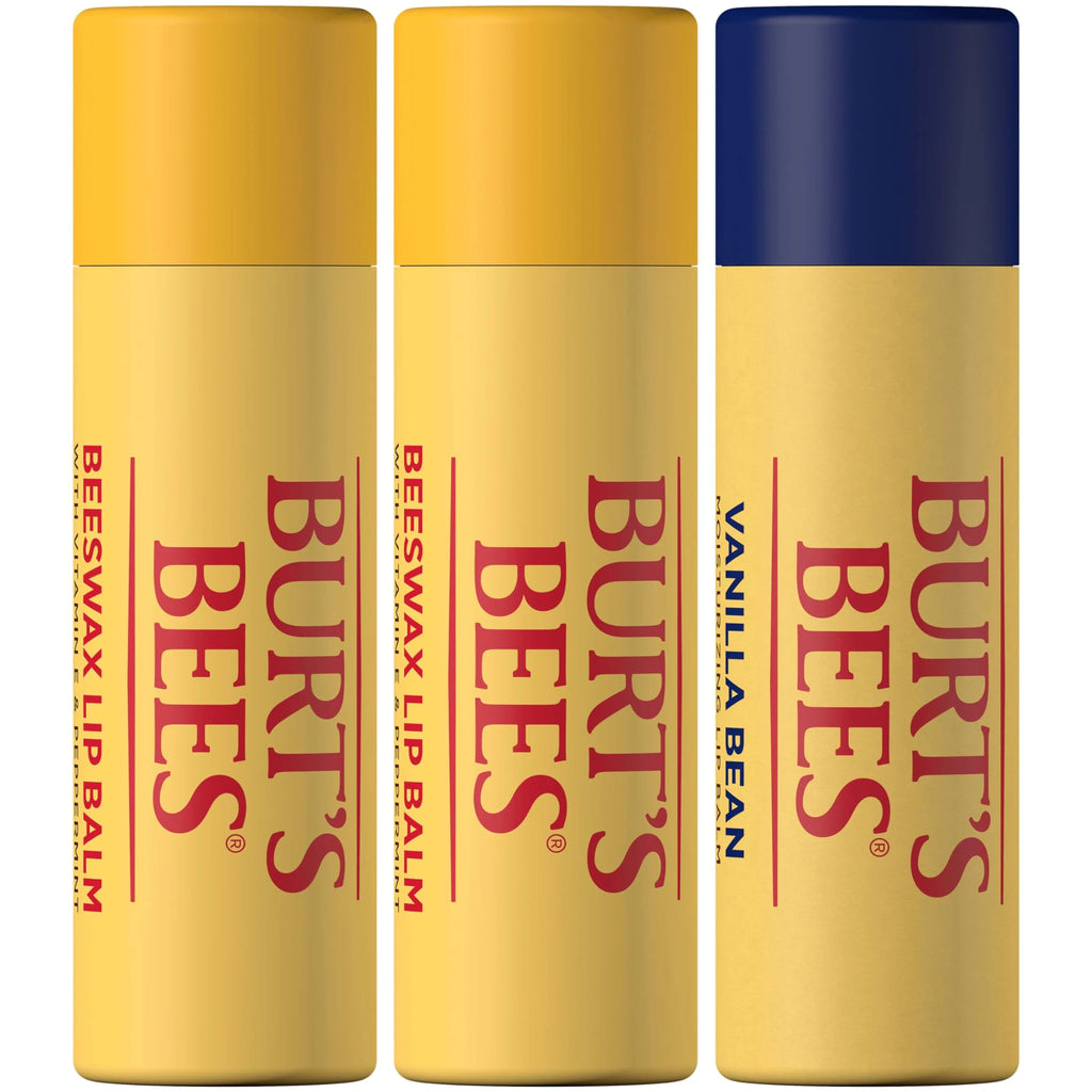 Moisturizing Lip Balm, 3 Pack Recycled Paper Tubes M708