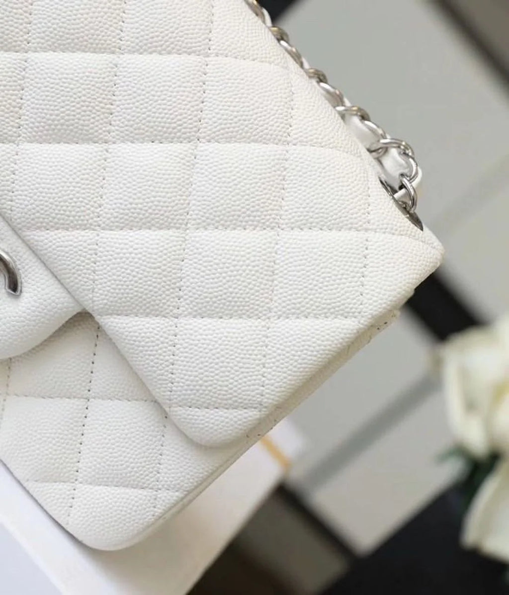 White Mini Flap Bag Q415494