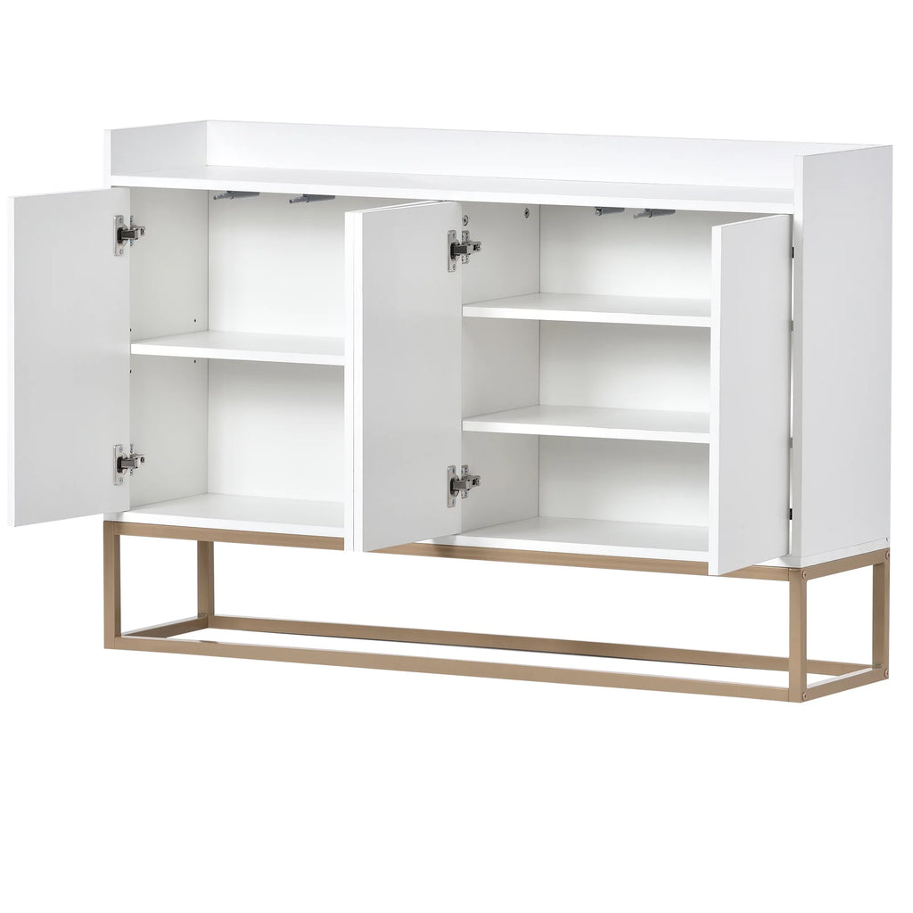 Modern White Sideboard Buffet Cabinet M729492