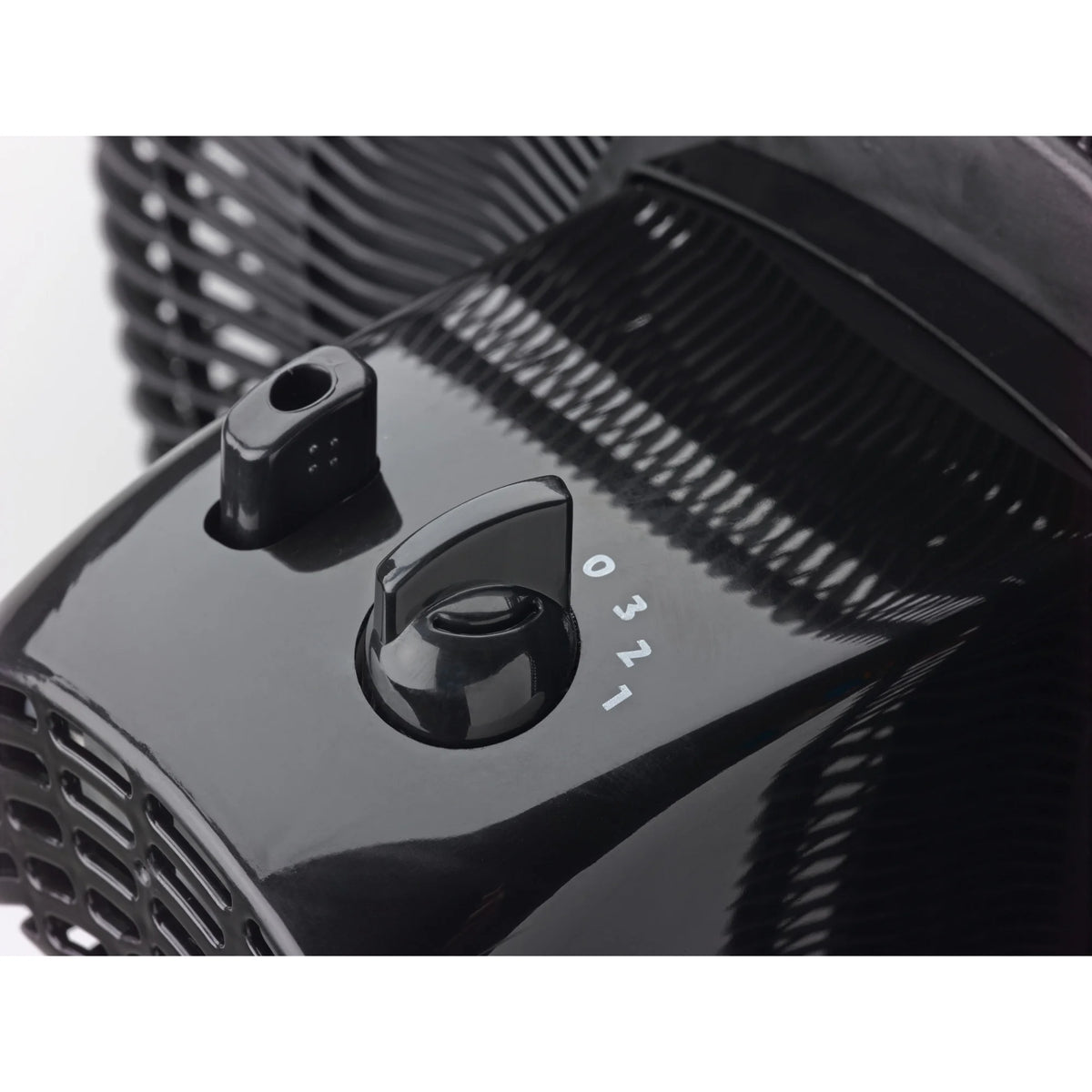 16 Oscillating Adjustable Pedestal Fan with 3-Speeds, Black S8532
