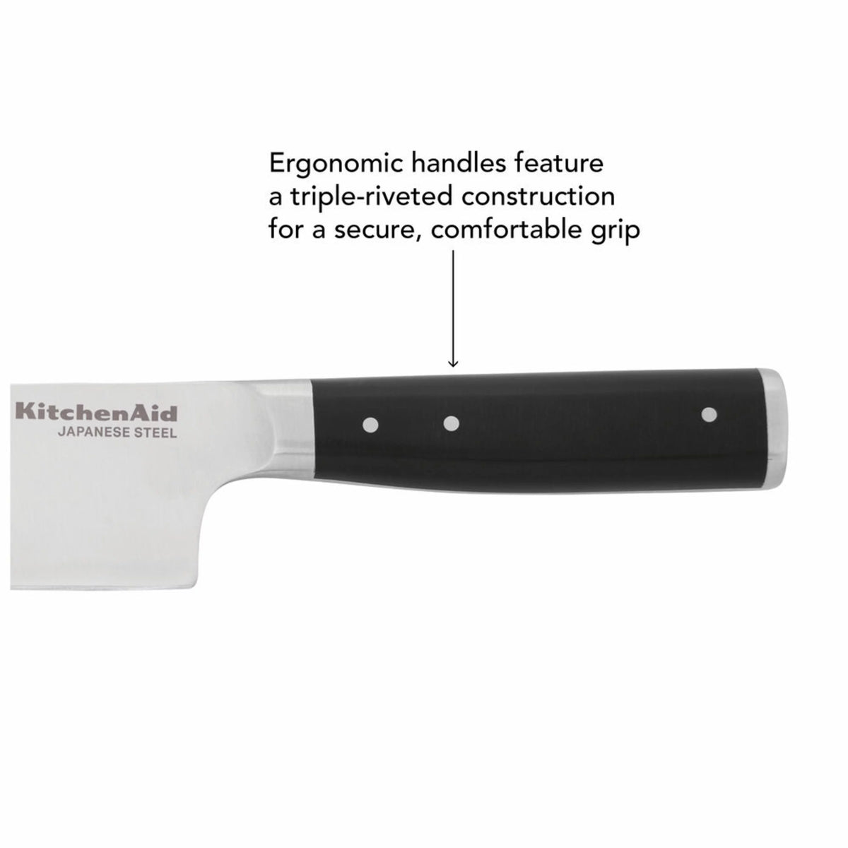 Black 4-piece Forged Steak Knife Set R39762