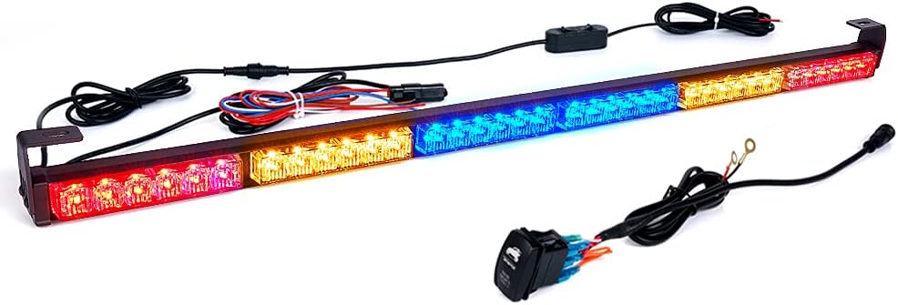 36 Rear LED Chase Light Bars with Strobe Brake Reverse Turn Signal Light D965020