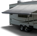 Gray Heat Sealed 12 Foot RV Awning Fabric Replacement L704