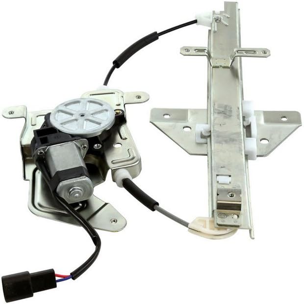 Power Window Lift Regulator with Motor Assembly Rear Right Passenger 4 Door Sedan Pack of 2 W179