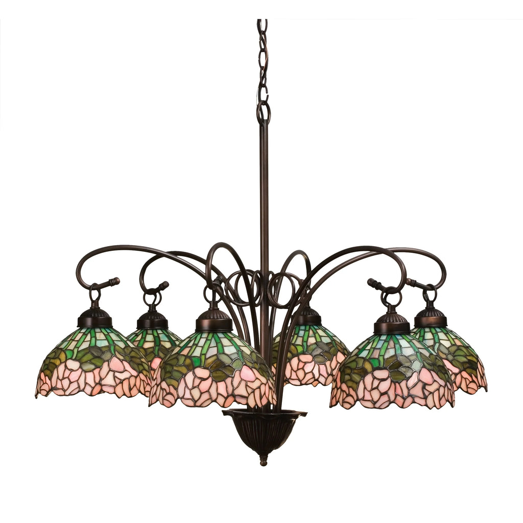6 Lt Chandelier B672