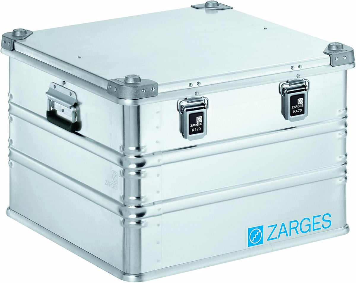 Aluminum Hard Protective Carrying Case, Stackable Storage, Dust and Water Resistant N48474