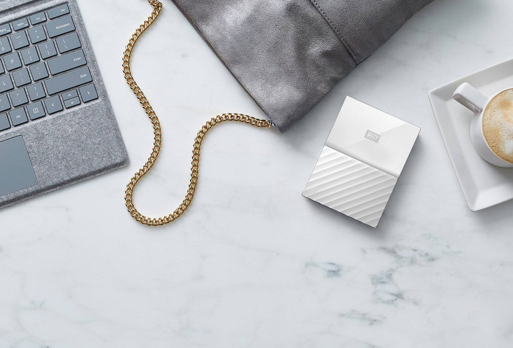 3TB Portable Hard Drive USB 3.0 White A2903