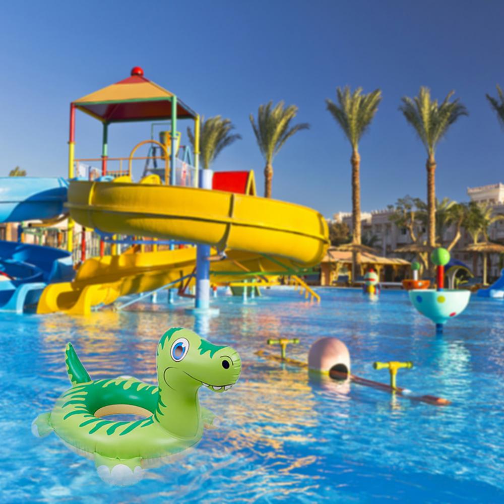 Inflatable Dinosaur Pool Float Ring Toy K196