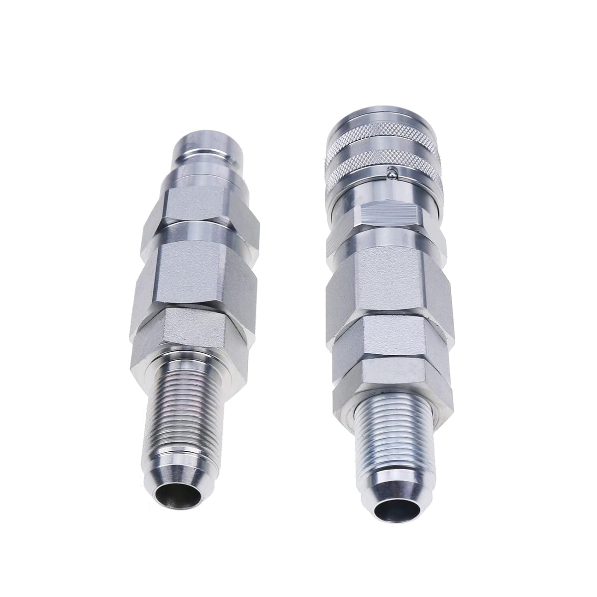 10 JIC Thread 1/2 Flat Face Hydraulic Quick Connect Coupler Set K1953