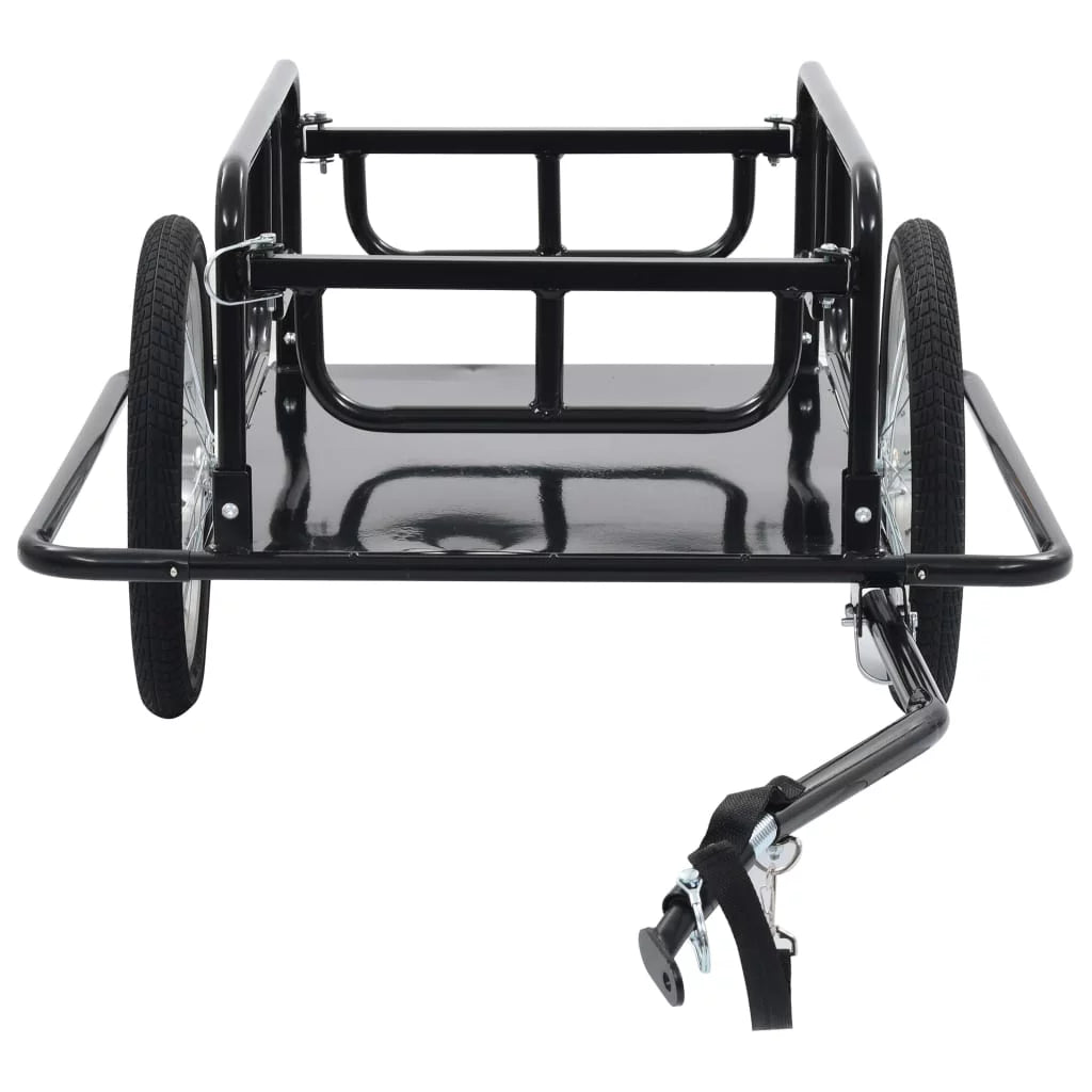 Bike Cargo Trailer Steel Black E655