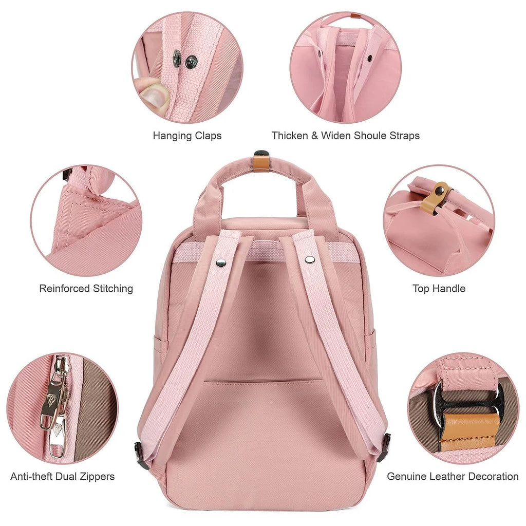 Pink Anti Theft Laptop Backpack K2750