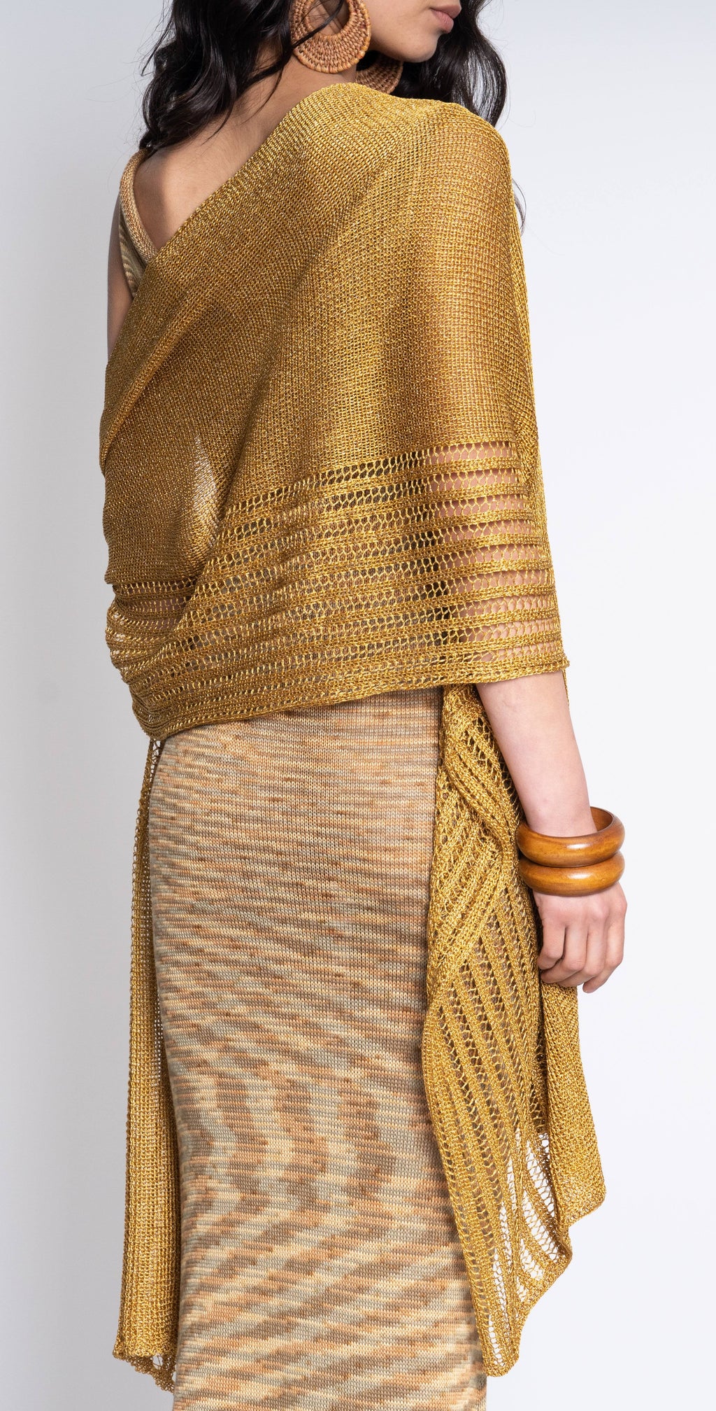 Golden Butterfly Scarf T69960