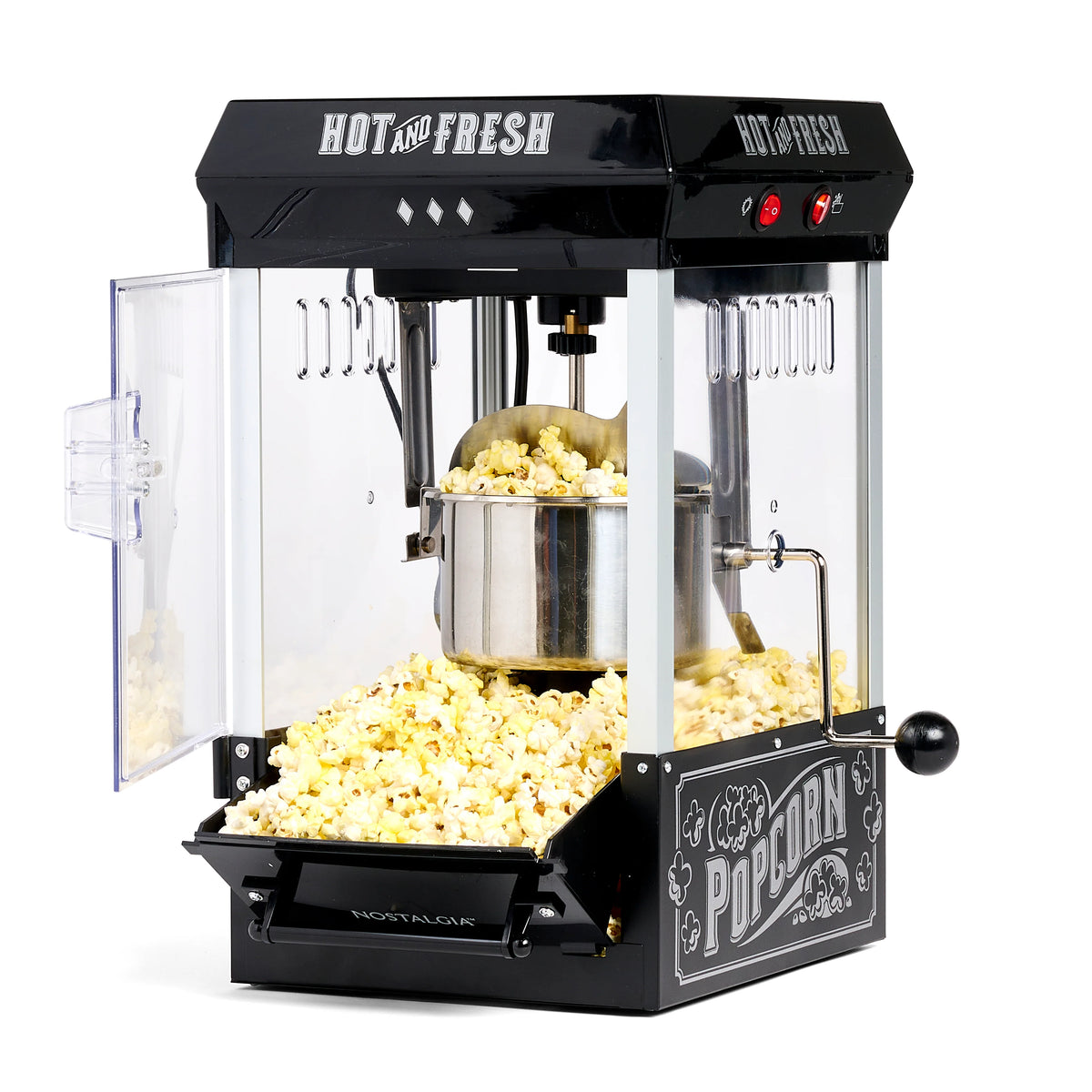 2.5-Ounce Tabletop Popcorn Maker, Black H508284
