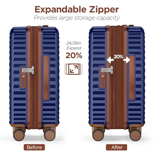 Hardside Expandable Luggage Set with Spinner Wheels J319