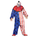 Multi-Color Adult Scary Clown Costume L84372