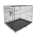 Folding Dog Crate with Divider D81225