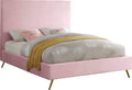 Pink Velvet Full Bed S7644