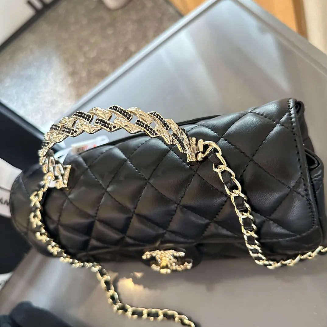 Quilted Lambskin Rectangular Flap I889