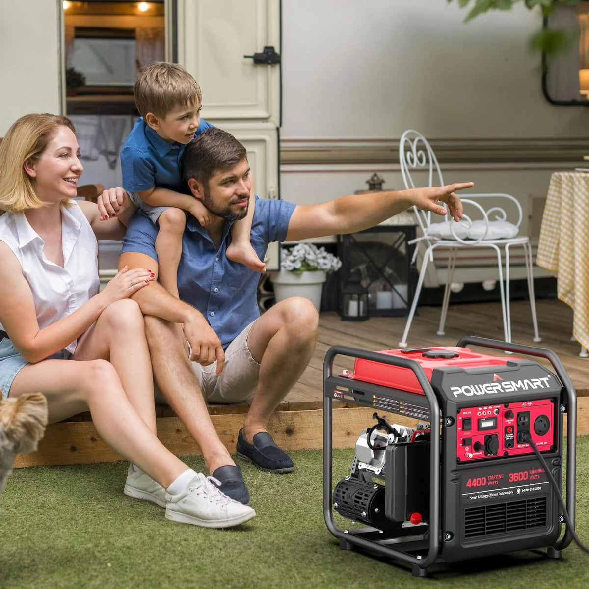 4400-Watt Gas Generator P444