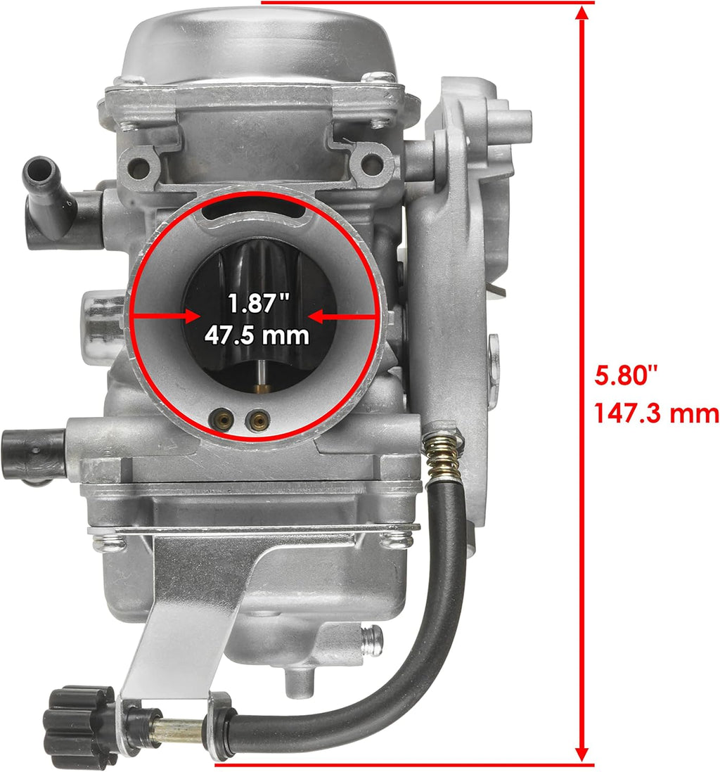 Carburetor Kawasaki Lakota 300 Sport Kef300B 2001-2003 Pack of 2 C40808