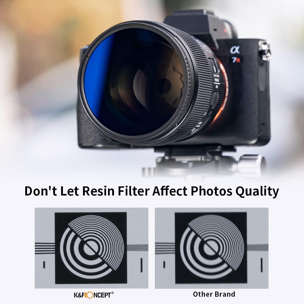 72mm UV/CPL/ND Lens Filter Kit (3 Pieces) Multi-Layer Coatings with Cleaning Pen and Filter Pouch C2915