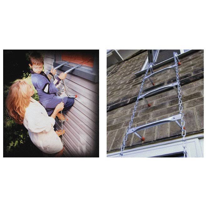 Portable Fire Escape Ladder 25 Foot K361