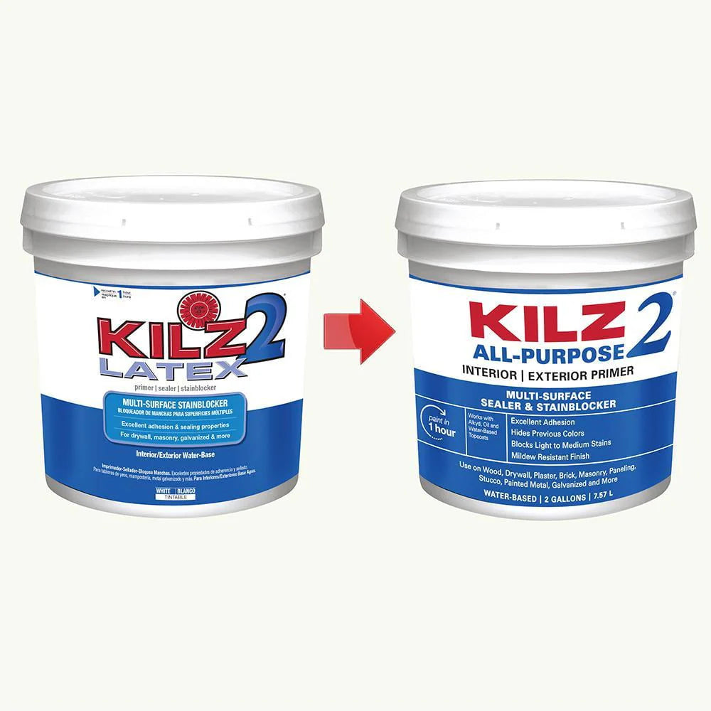 White 2 Gallon Latex Primer B536