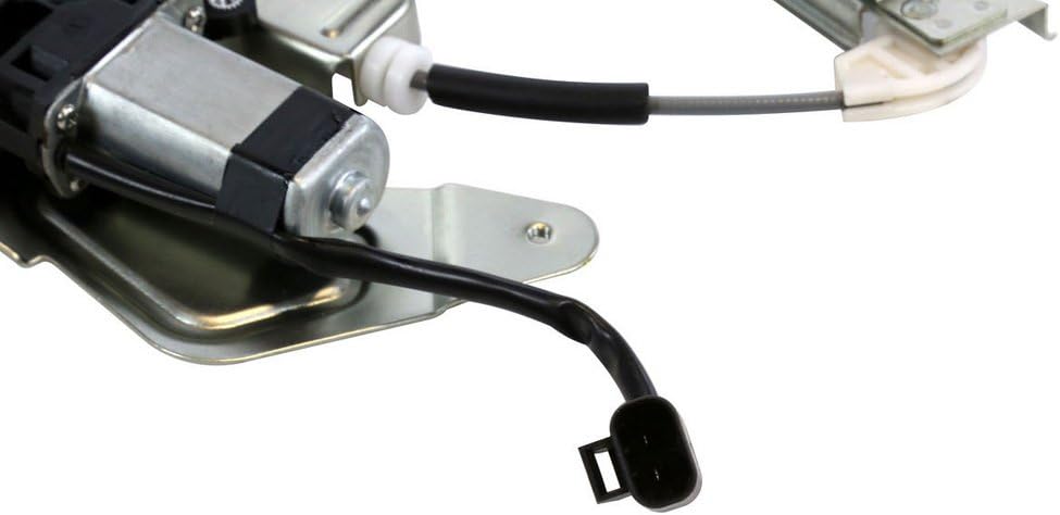 Power Window Lift Regulator with Motor Assembly Rear Right Passenger 4 Door Sedan Pack of 2 W179