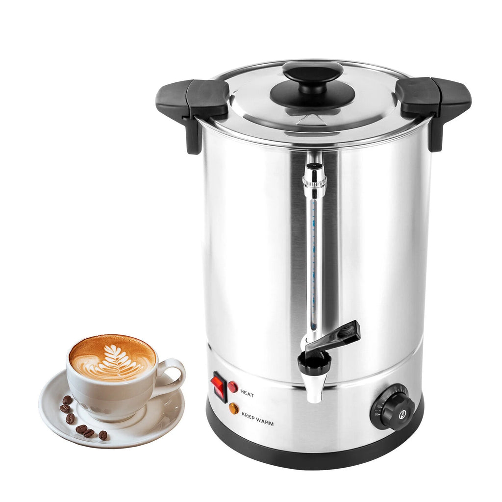 Commercial Grade Stainless Steel 12L Coffee Urn D329