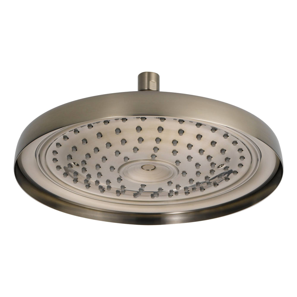 Brushed Nickel Ceiling Mount Raincan Shower Head F970212
