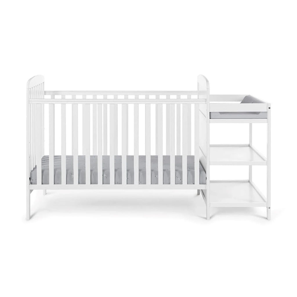 White Crib & Changer Combo W735761