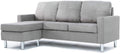 Modern Sectional Sofa Gray L9116