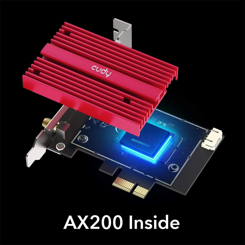 AX5400 WiFi 6 PCIe Card, Bluetooth 5.0 PCIe Adapter, Pack of 2 W794