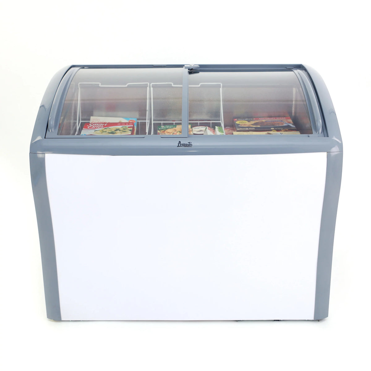 9.5 cu. ft. Glass Top Freezer or Refrigerator White E8068