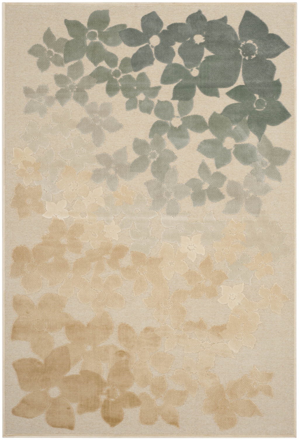 5'3" x 7'6" Floral Area Rug B58752