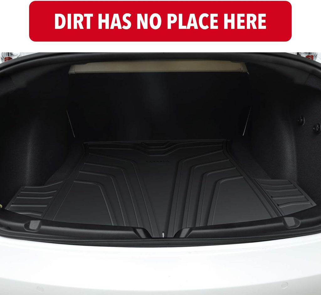 All Weather Trunk Mats for Tesla Model 3 Pack of 2 X889
