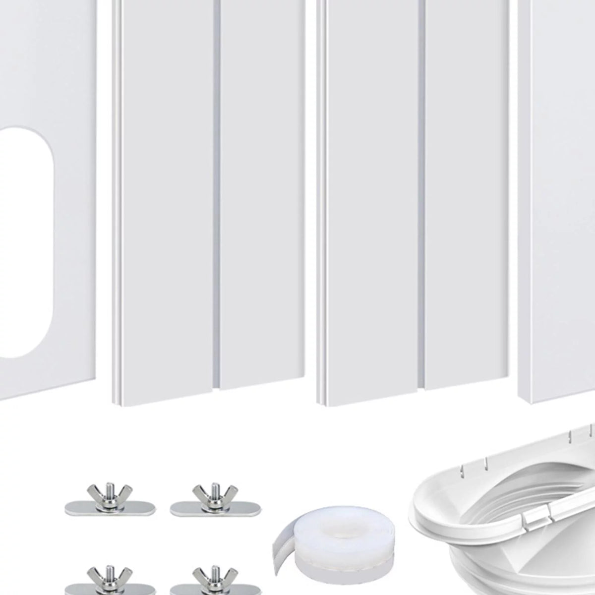 Portable Air Conditioner Window Ducting 4pcs I477