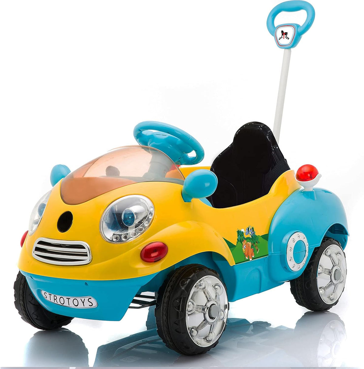 Red Ride On Push Car with Remote Control P76592