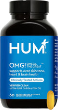 Omega 3 Fish Oil Supplement with DHA Vitamin E 60-Count R873