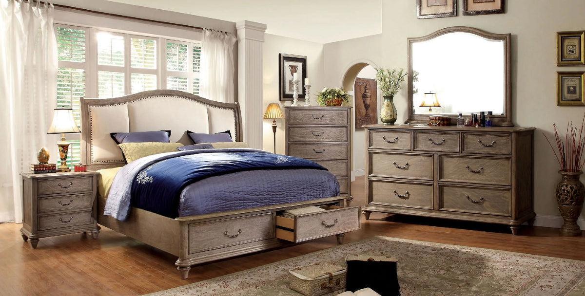 Solid Wood 1pc Nightstand G661743