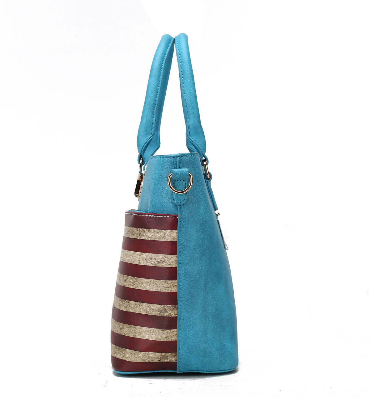 Black Vegan Leather Tote S80333