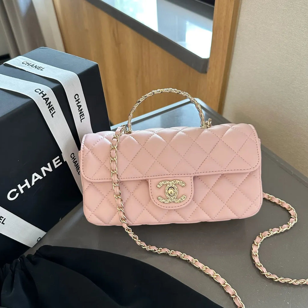Quilted Lambskin Rectangular Flap I889