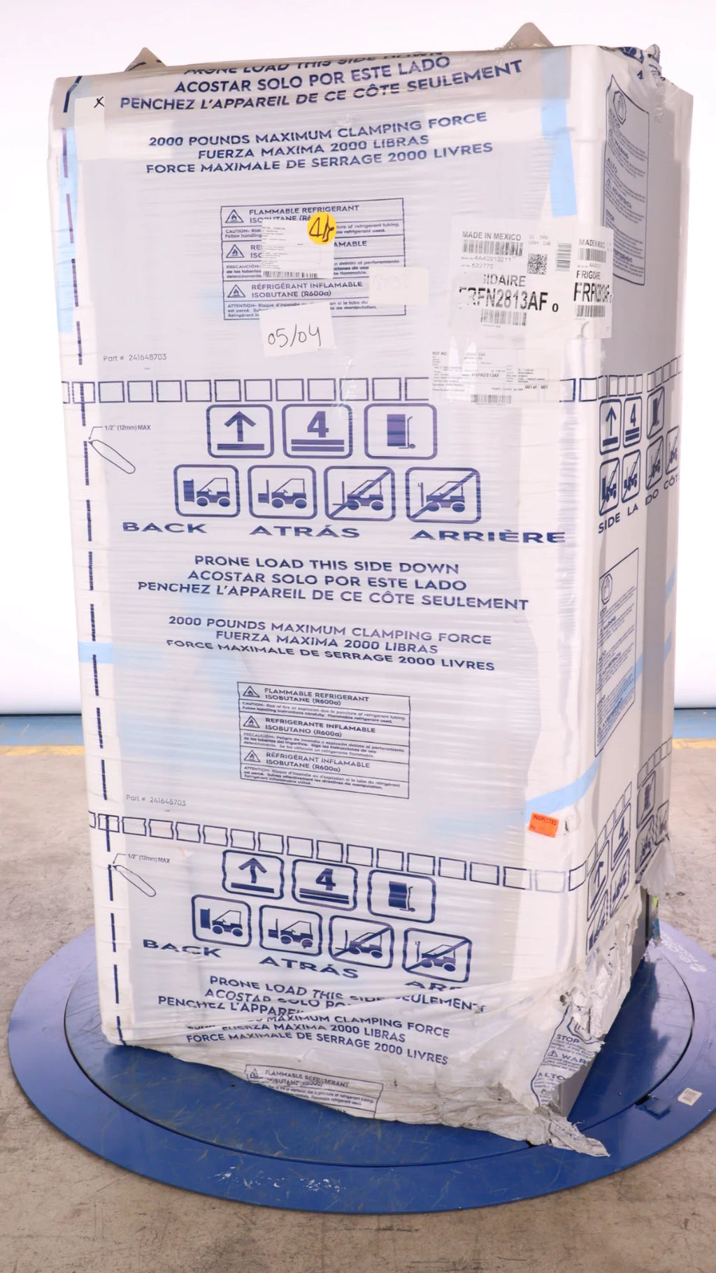 36 In 28.8 Cu. Ft. Stainless Steel French Door Refrigerator V18737