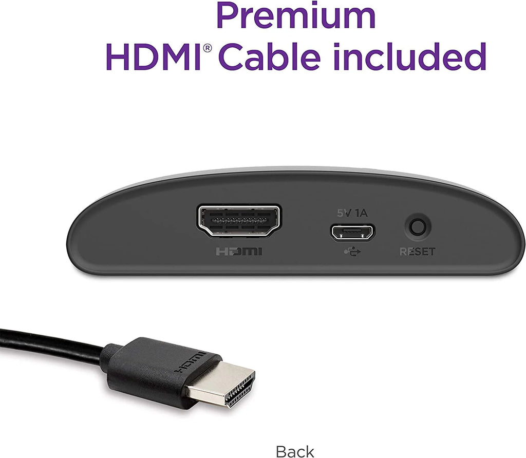 4K Streaming Media Player with Voice Remote and HDMI Cable U51503