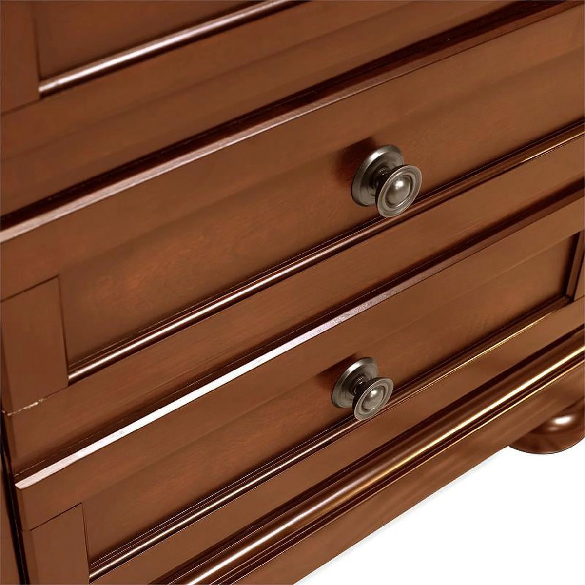Dark Cherry Solid Wood Bedroom Set A180501
